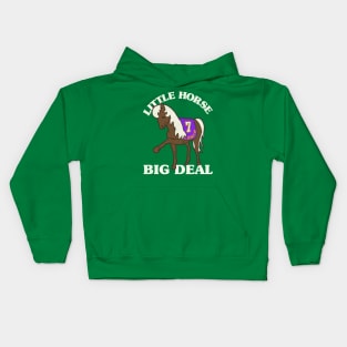 LI'L SEBASTIAN // LITTLE HORSE BIG DEAL Kids Hoodie